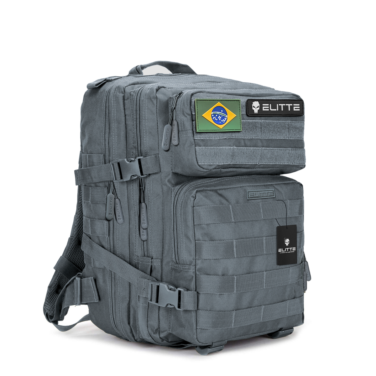 Mochila Elitte Impacto (30L) - Cinza Shark