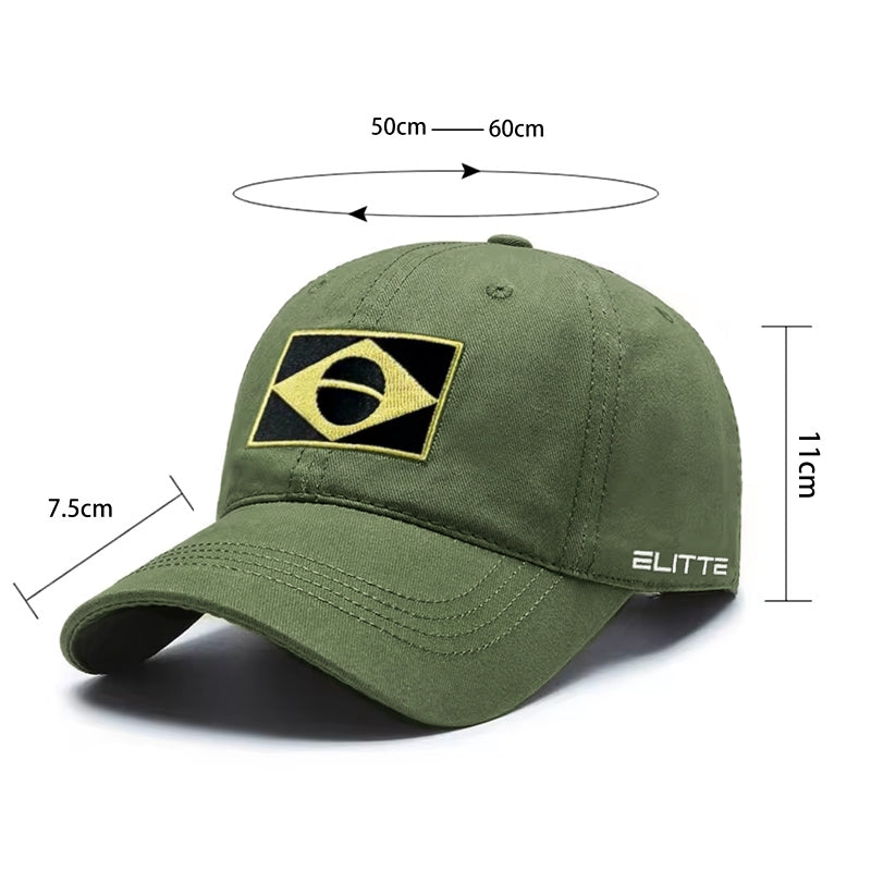 Boné Tático Elitte Brasil - Verde