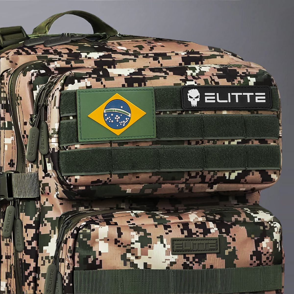 Mochila Elitte Combat (50L) - Camuflada Digital
