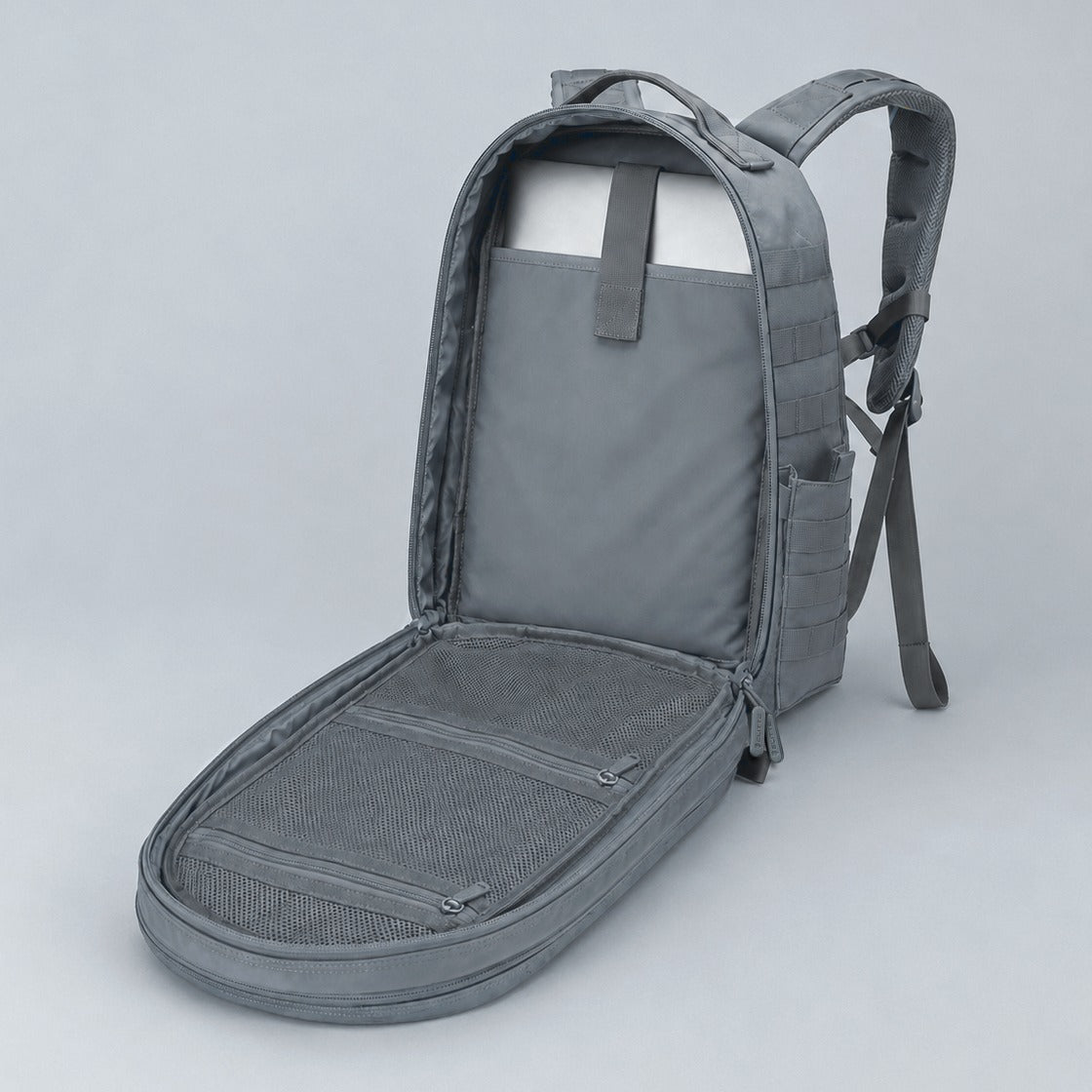 Mochila Elitte Falcon (40L) - Cinza Shark