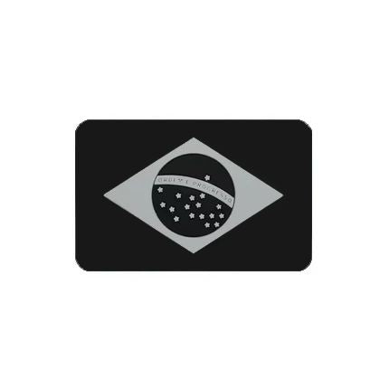 Patch bandeira do Brasil - NEGATIVA