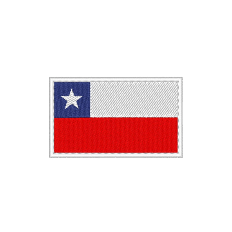 Patch Bandeira Chile