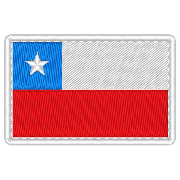 Patch Bandeira Chile