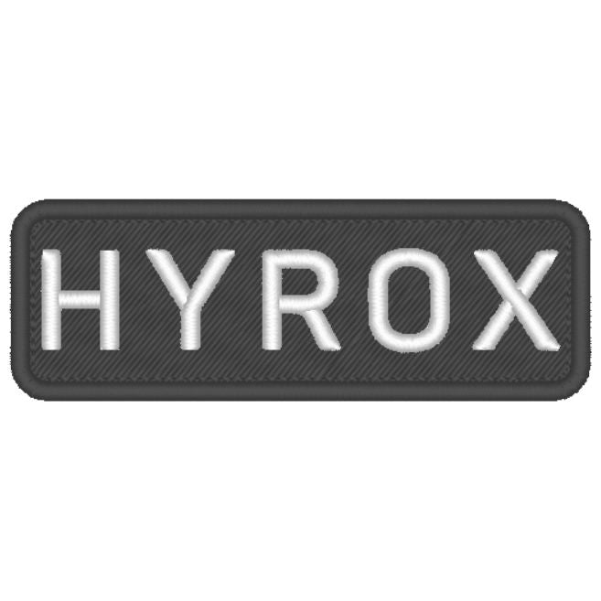 Patch HYROX Preto