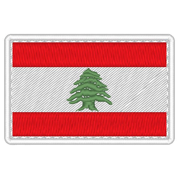 Patch Bandeira Libano