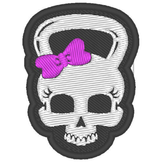 Patch Caveira kettlebell