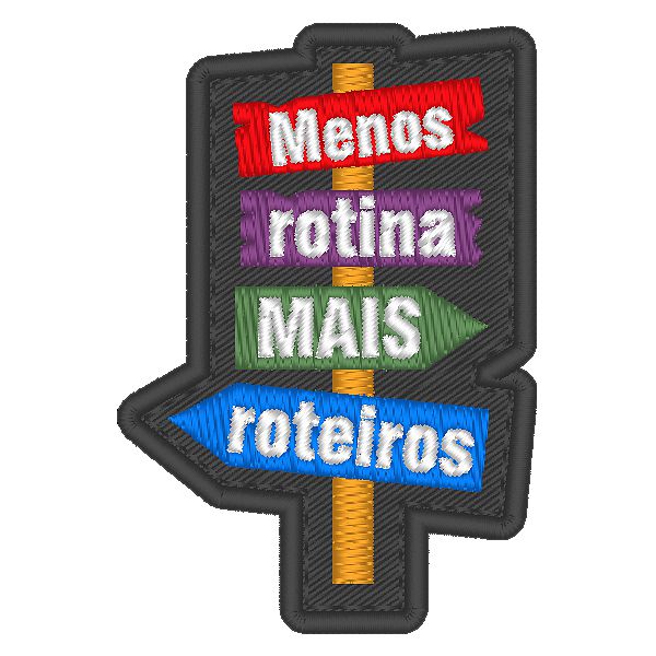 Patch Menos rotina, mais roteiros.
