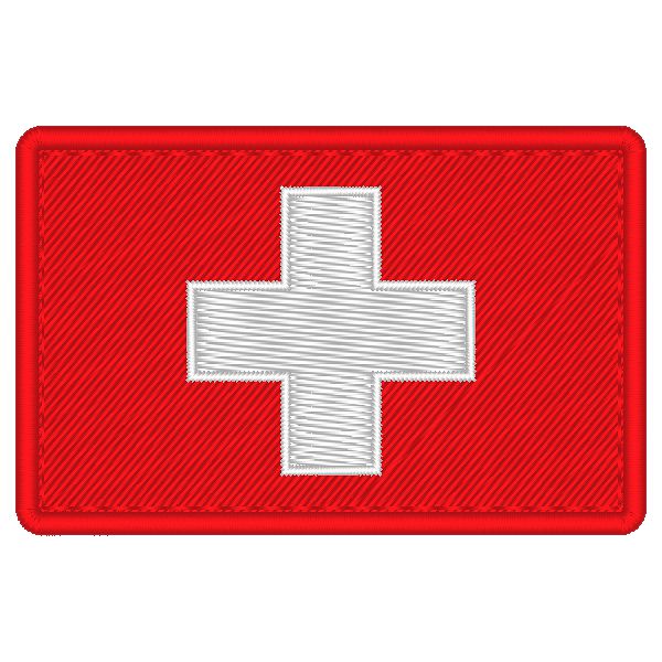 Patch Bandeira Suíça