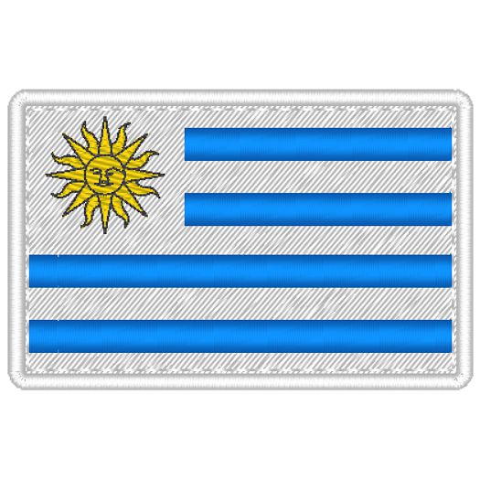 Patch Bandeira Uruguai