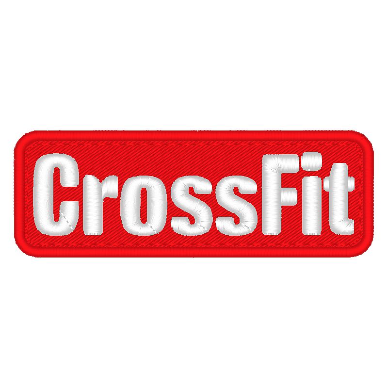 Patch CrossFit Vermelho