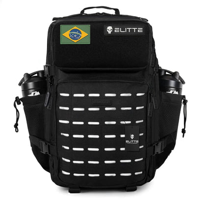 Mochila Elitte Outdoor (50L) - Branca/Preta