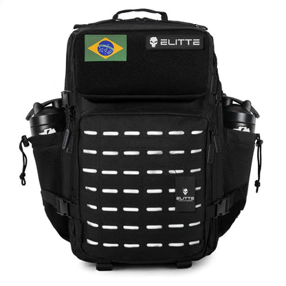 Mochila Elitte Outdoor (50L) - Branca/Preta
