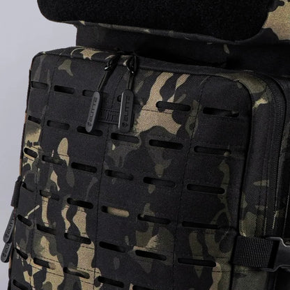 Mochila Elitte Outdoor (50L) - Preta Camuflada
