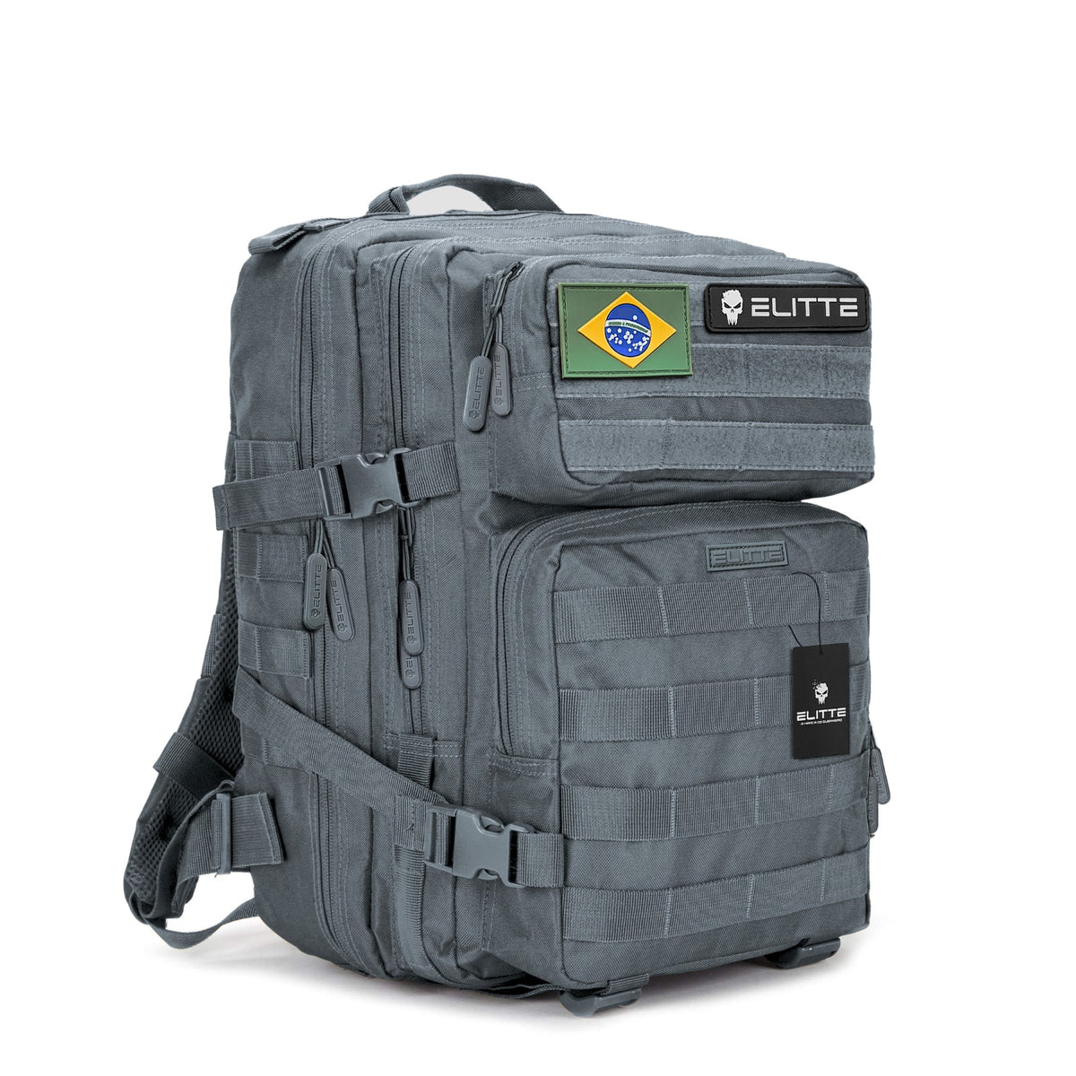 Mochila Elitte Impacto (30L) - Cinza Shark