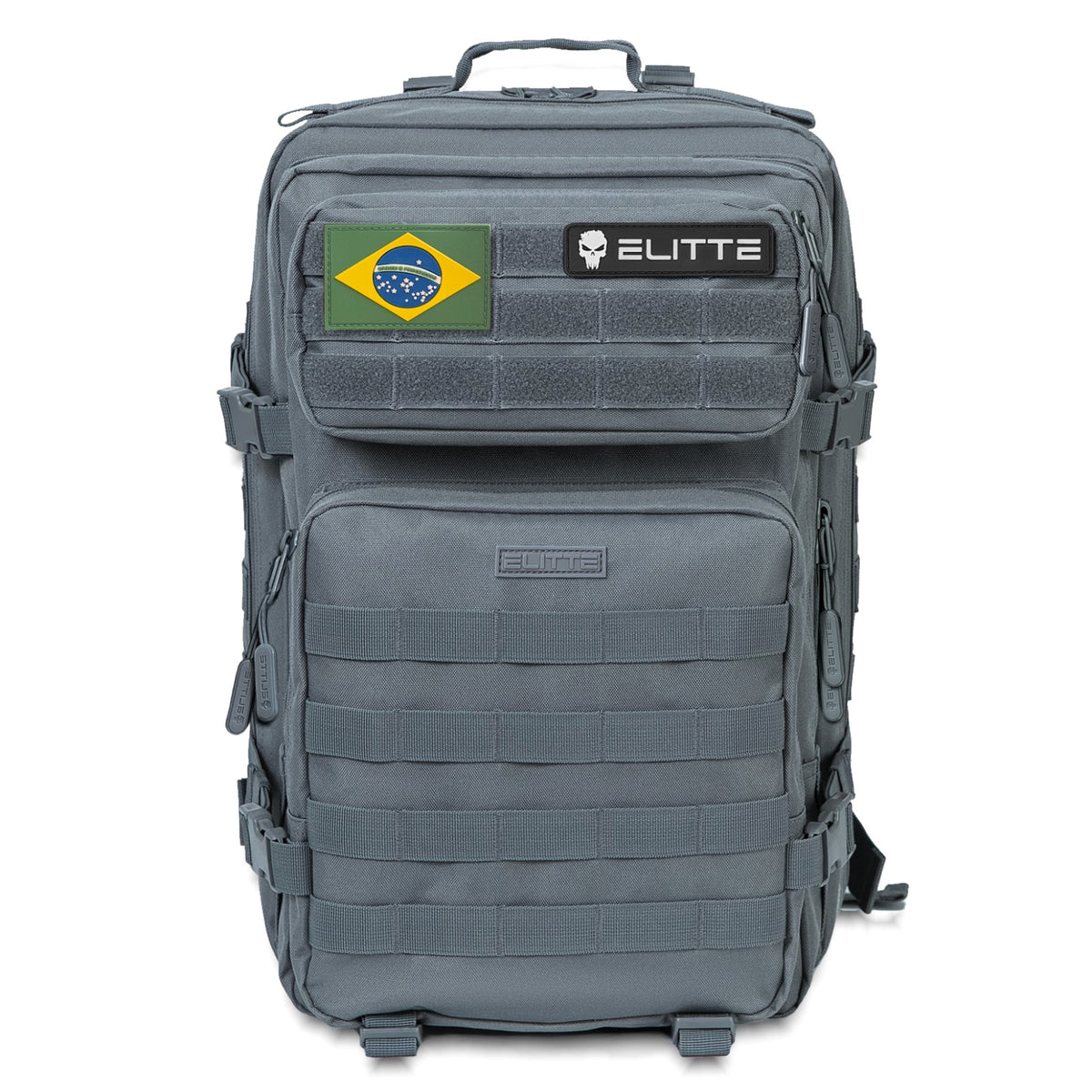 Mochila Elitte Combat (50L) - Cinza Shark