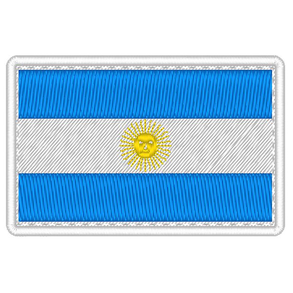 Patch Bandeira Argentina