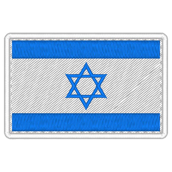 Patch Bandeira Israel