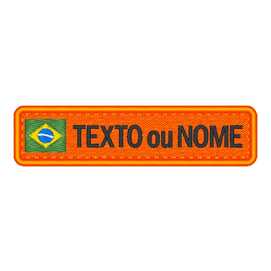 Patch Personalizado Laranja