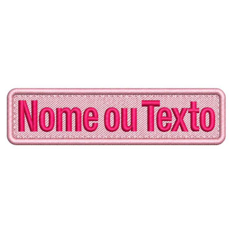 Patch Personalizado Rosa