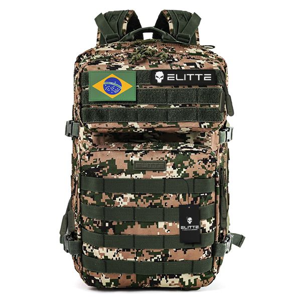 Mochila Elitte Combat (50L) - Camuflada Digital
